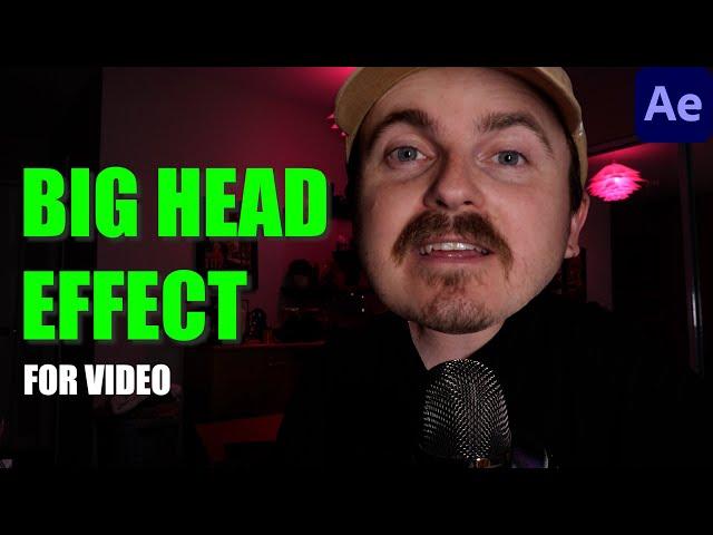 Big Head Effect | Beginner After Effects Tutorial