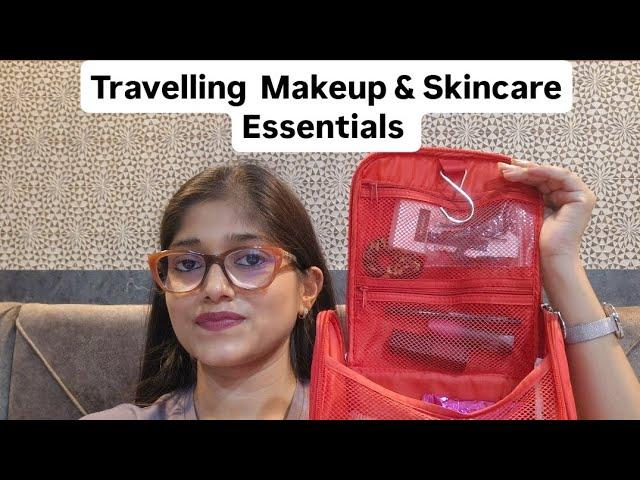 What's in my travelling Makeup plus Skincare kit ?  Travelling Makeup & Skincare essential| #Makeup