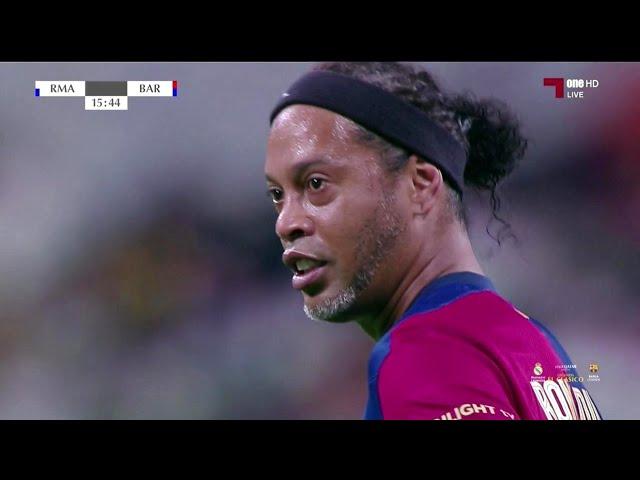 barcelona legends vs real madrid legends highlights