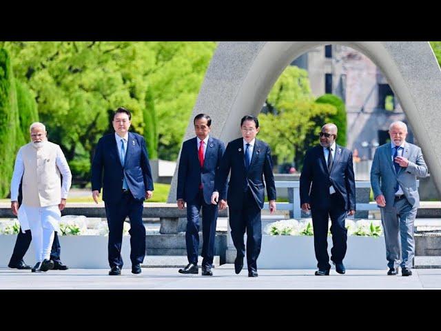 Presiden Jokowi Kunjungi Hiroshima Peace Memorial Park, 21 Mei 2023