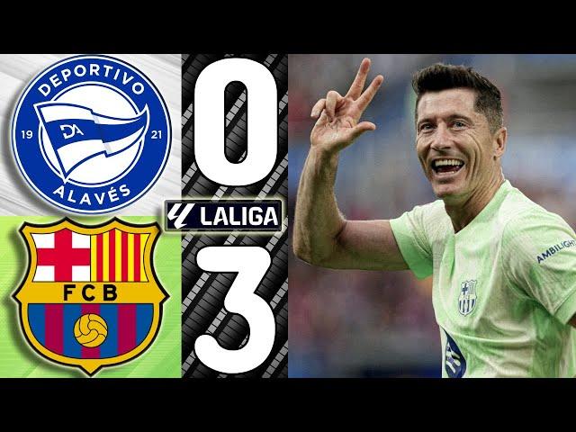  Deportivo Alaves vs. Barcelona [0-3] - Match Review (La Liga 2024/2025)