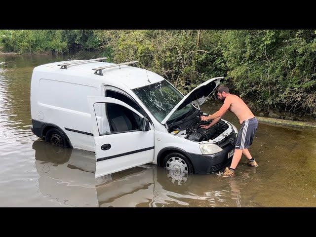 Not A Good Combo!! || Vehicles vs Flooded Ford compilation || #165