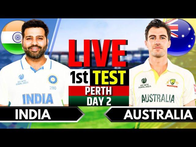 India vs Australia, 1st Test, Day 2 | IND vs AUS Live Match | Live Cricket Match Today, Last 33 Over