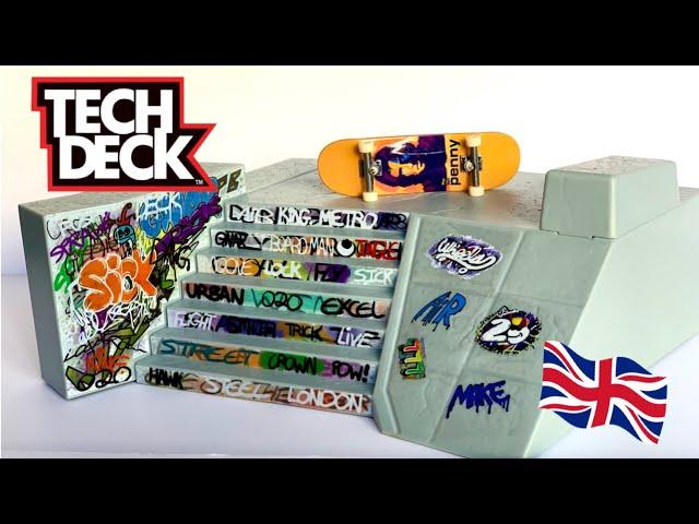 TECH DECK World Tour SOUTH BANK LONDON Ramp unboxing