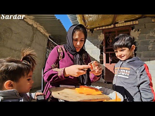 Building a Shoe Rack, Cooking Local Soup & Fun Times on Sajjad’s Nomadic Farm**