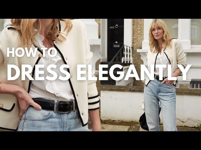 How to look elegant and polished everyday | The refined look that never goes out of fashion