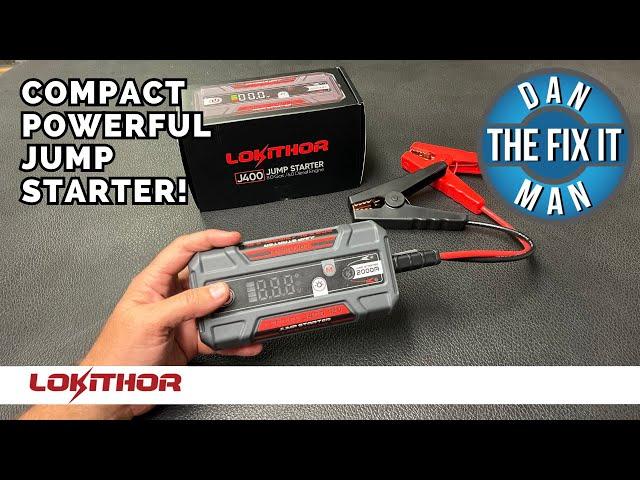 LOKITHOR J400 JUMP STARTER / POWER BANK / EMERGENCY FLASHLIGHT UNBOXING AND REVIEW! CAR & MOTORCYCLE