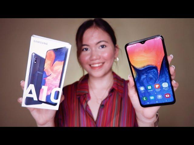 SAMSUNG GALAXY A10 UNBOXING & FIRST IMPRESSIONS | NEW BUDGET KING?