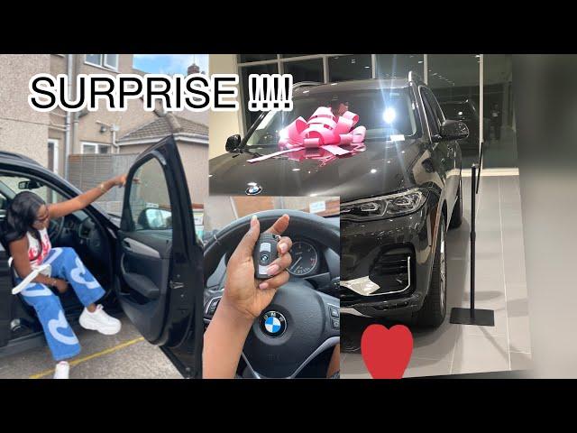 MY husband surprised me with my dream car, my first car, living in uk vlog