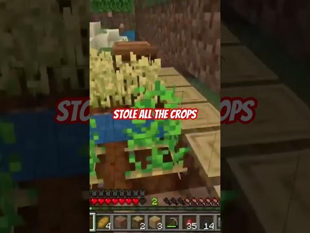 VILLAGER WON’T DO THIS!! #minecraft #villager #minecraftsurvival #emerald #minecraftshorts #fyp