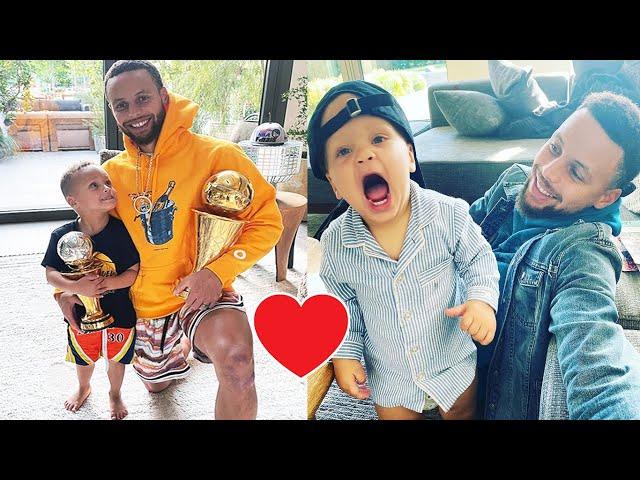 Stephen Curry's son CANON CURRY is SUPER CUTE, FUNNY AND LOVELY! ️