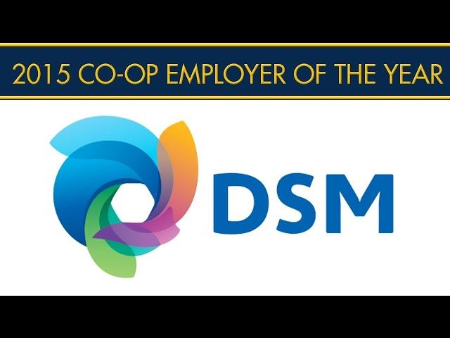 DSM Biomedical: Co-op Employer of the Year