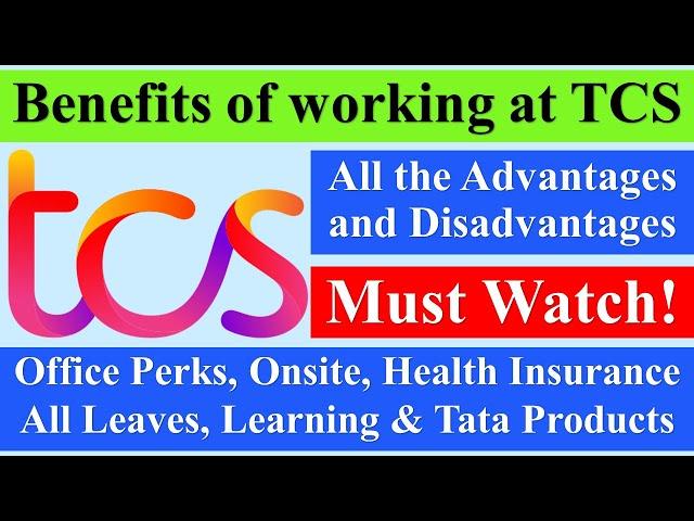 All Benefits for TCS Employees 2024 Explained Government Job? Onsite, Salary, Leaves #tcs #tata #hcl