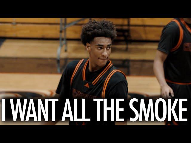 Alijah Arenas Goes Wild in the Gym Jared McCain Built!