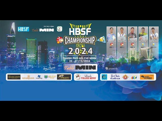 [TV]  (V16 ) Trần Quyết Chiến VS Chiêm Hồng Thái |Billiards HBSF Championship Min Table 2024