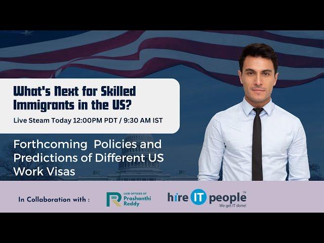 Future of Skilled Immigration:US Work Visas and its changing trends