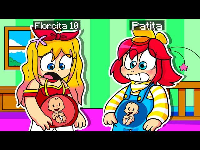 Patita y Florcita 10 ESTÁN EMBARAZADAS!  PatOni y Patita en Minecraft