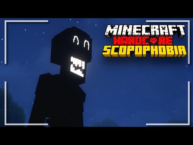 The Scopophobia Mod Is HORRIFYING.. Minecraft: Survive The Night