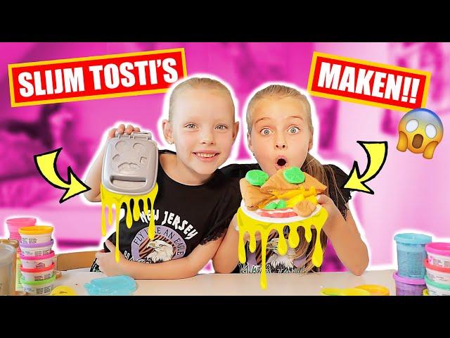 HEEL VEEL MYSTERIEUS PLAYDOH SLIJM TESTEN!! [Slijm En Klei Challenges + Post] DeZoeteZusjes