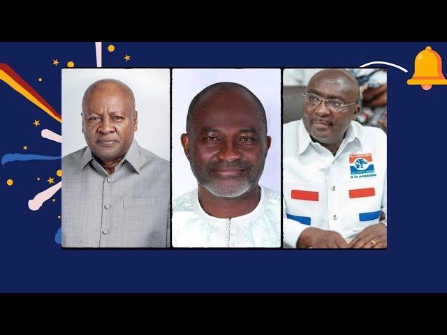 Showdown- Ken Agyapong storms 2024 campaign as Mahama takes the lead