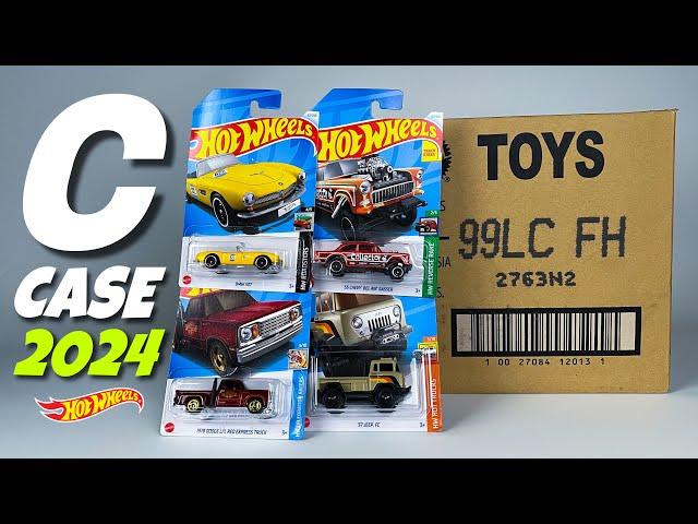 Unboxing Hot Wheels 2024 - C Case!