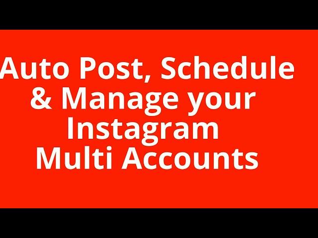 Instaghost - Instagram Marketing Automation Platform Managing your Instagram Accounts