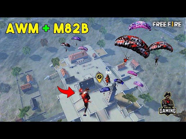 Best AWM and M82B OverPower Ajjubhai Gameplay with Jontybhai - Garena Free Fire