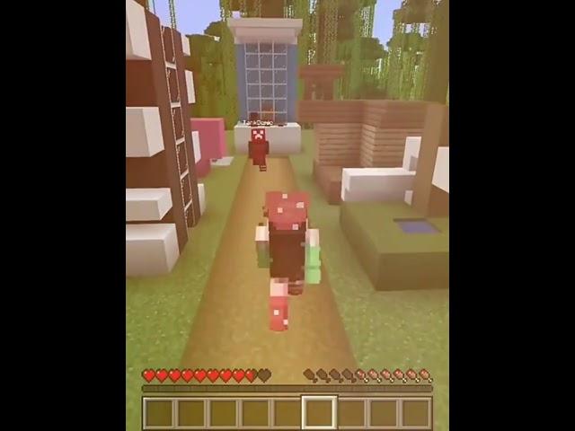 @tankdemic Love @mizumi_minecraft #mizutank #minecraft #couple #love #team #omocraft #shorts