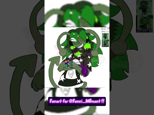 FANART FOR @Funni_M0ment #foryou #shorts #fyp #drawing #viral #fanart #drawing #speedpaint #youtube