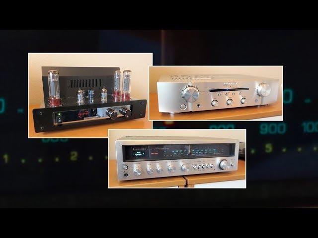 Amps: vintage 1975 vs modern tube and solid state