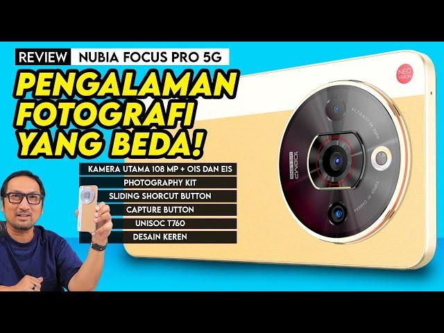 HP utk Fotografi + Tombol Khusus Foto di Bawah 3 Juta! REVIEW Nubia Focus Pro 5G