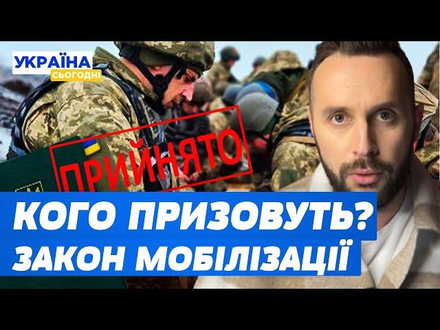 Терміново! Закон про мобілізацію ухвалено, що треба знати? Кого мобілізують? У кого бронь?