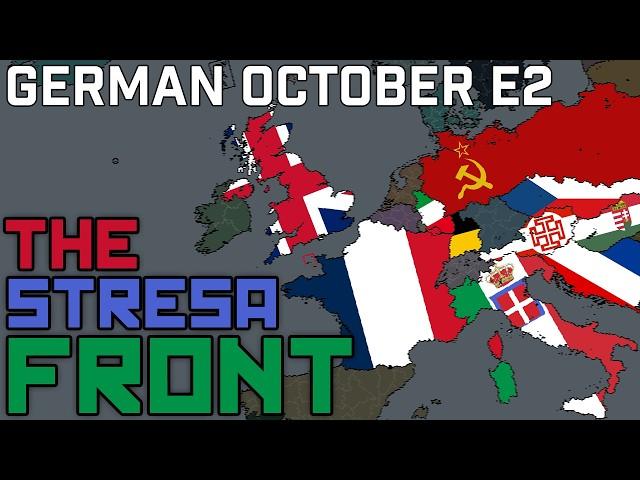 What if the Stresa Front formed in 1925?