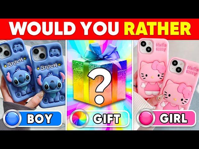 Would You Rather - MYSTERY Gift Edition  Moca Quiz