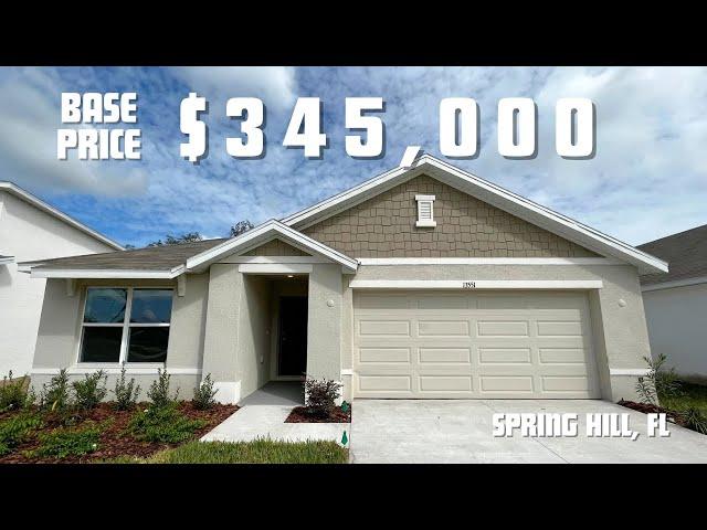 Pine Creek Home Tour | Spring Hill, Florida| 3BR/2BA | $345,000 | Must-See New Construction 2023