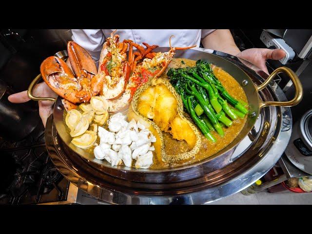 $293 Noodles!! THAI LOBSTER NOODLES in Bangkok, Thailand! | ราดหน้า 8,900 บาท!!