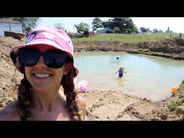 Summer Vlog #10 living in amish country and showing you our country pool