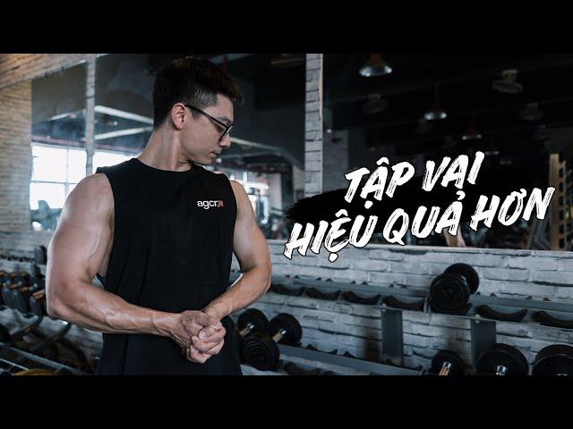Cách TẬP VAI hiệu quả hơn VỚI TẠ ĐƠN | Effective Dumbbell Shoulder Workout | SHINPHAMM