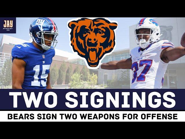 Bears Sign Two Offensive Targets + Big Injury Updates To Key Starters. Chicago Bears News & Updates