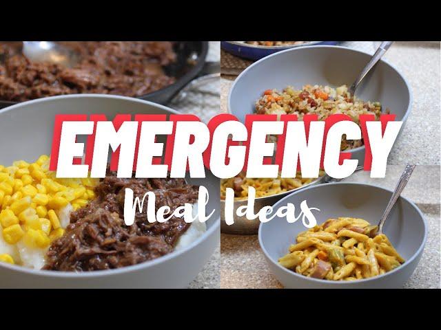 Emergency Meal Ideas || Shelf Stable Meals || PREPPER PANTRY RECIPES