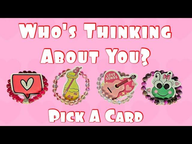 "WHO'S THINKING ABOUT YOU? WHY?" +Messages/Charms/Details | Pick A Card | Tarot Love Reading