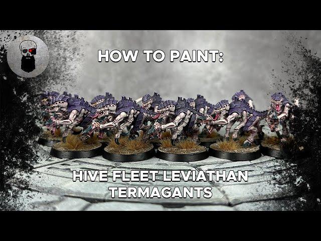 Contrast+ How to Paint: Hive Fleet Leviathan Termagants