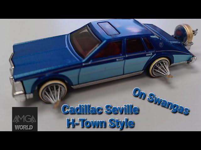 First ever Hotwheel Cadillac Seville on Swangas!! H-Town Style.