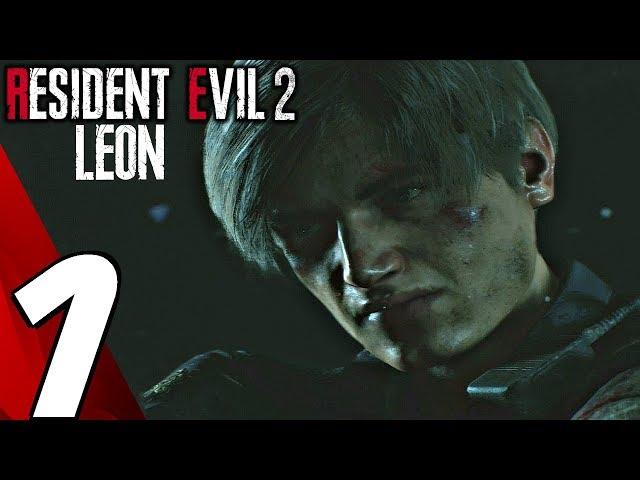 Resident Evil 2 Remake - Leon Walkthrough Part 1 - Leon Story (Full Game) Hardcore Mode