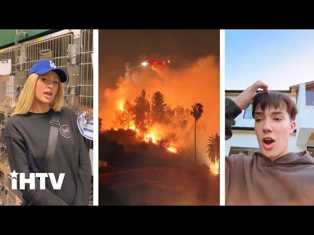 Paris Hilton, James Charles & Other Celebs' React To California Wildfires