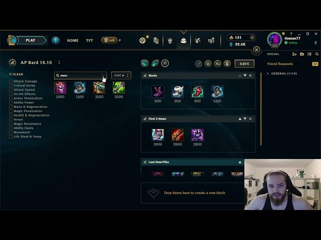 AP Bard Build & Runes 14.10