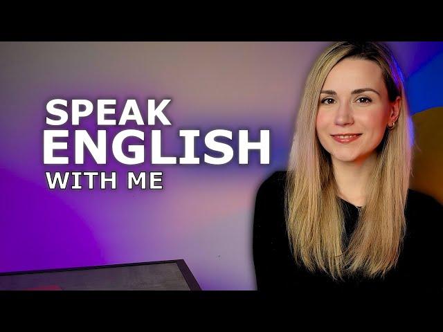 Fluent English in 8 Minutes | Practice English with Me – 8 Minutes to Fluency!
