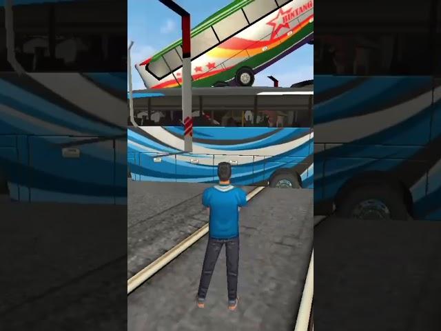 Indonesia simulator Bus driver game and train