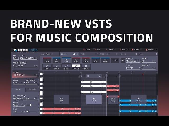 Captain Plugins from Mixed In Key (Captain Chords for chord progressions) VST/AU