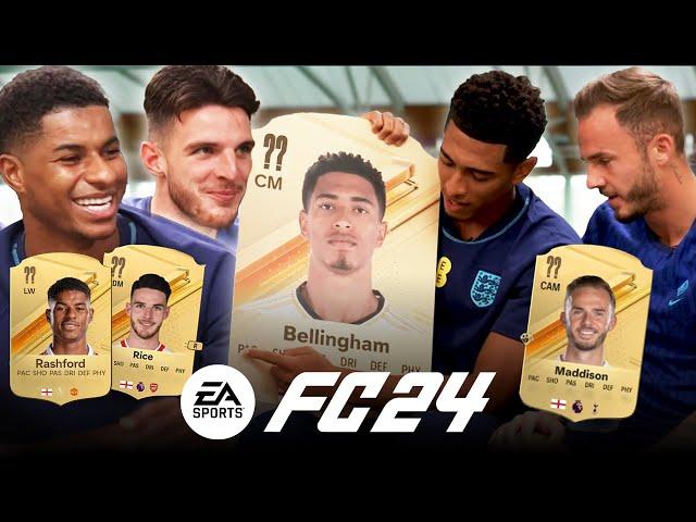 "65 Shooting EA That's A Disgrace!" Bellingham, Maddison, Rice & Rashford | EA FC 24 Ratings Reveal